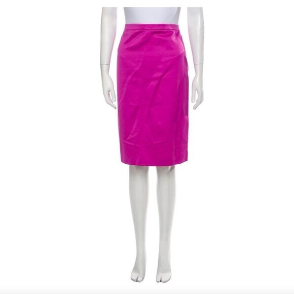 Michael Kors SZ 10 pink straight skirt - Picture 1 of 6